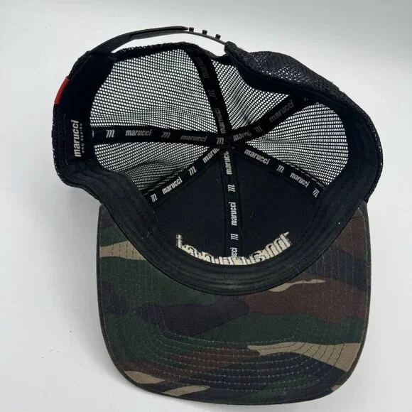 Marucci Hat Cap Camouflage Trucker Snapback One Size Baseball Adjustable Camo - Picture 3 of 7